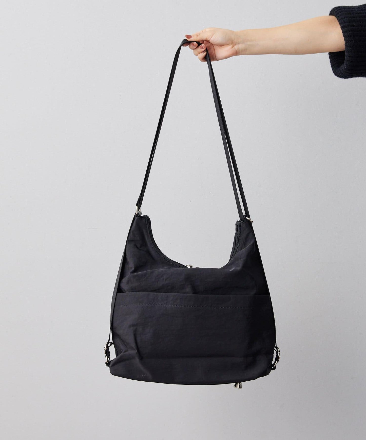 《輕量/500毫升寵物瓶也能放入！/通勤也推薦》2WAY雙肩包&單肩包