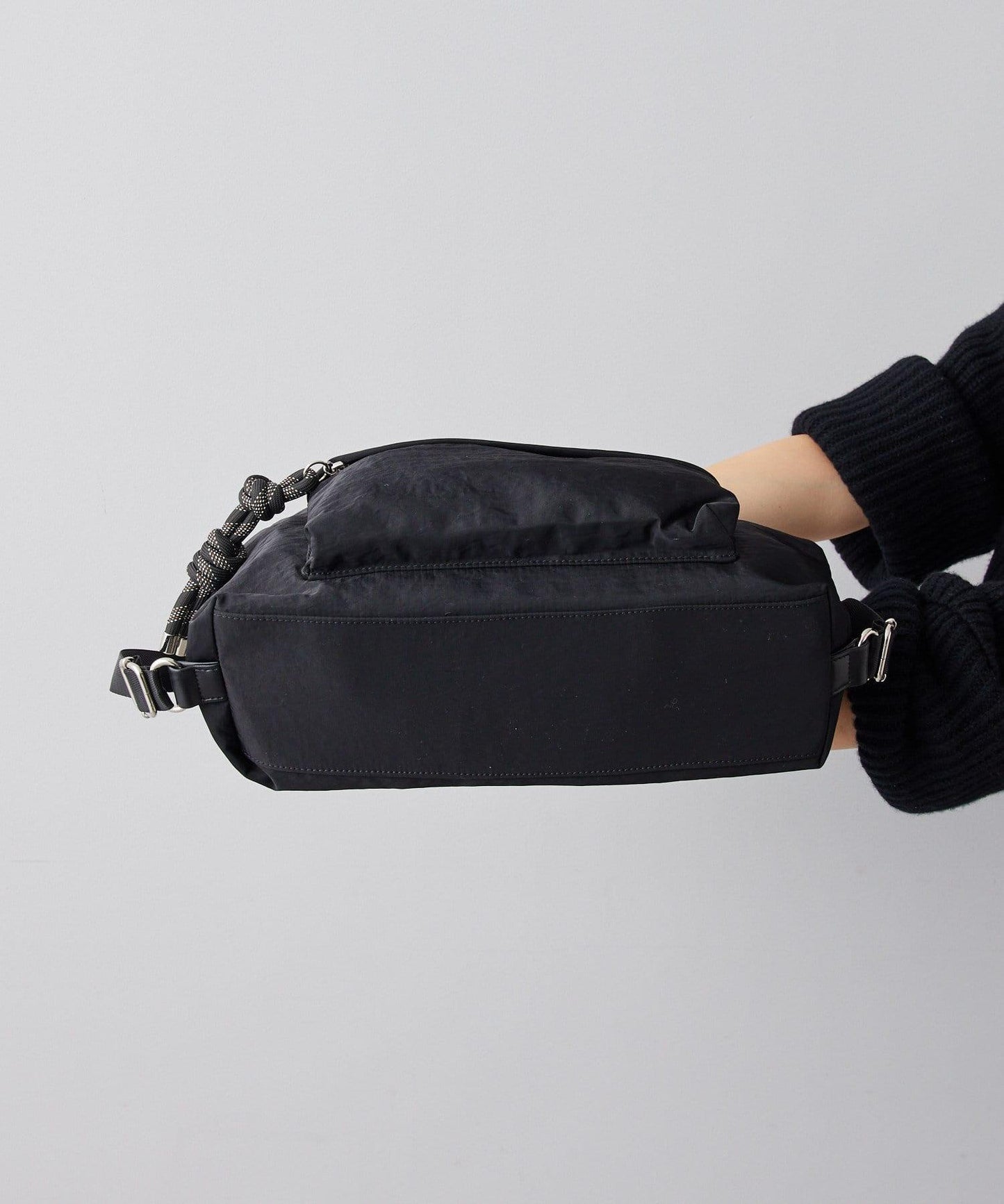 《輕量/500毫升寵物瓶也能放入！/通勤也推薦》2WAY雙肩包&單肩包