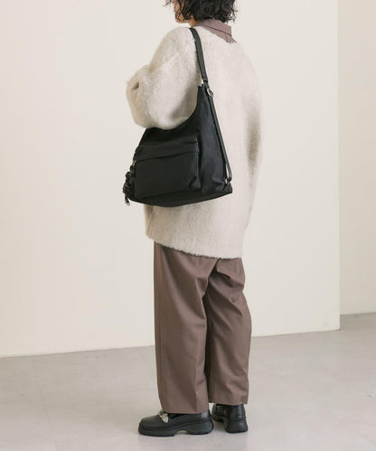 《輕量/500毫升寵物瓶也能放入！/通勤也推薦》2WAY雙肩包&單肩包