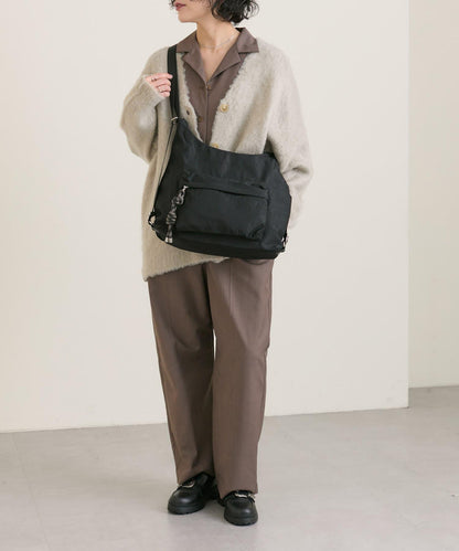 《輕量/500毫升寵物瓶也能放入！/通勤也推薦》2WAY雙肩包&單肩包