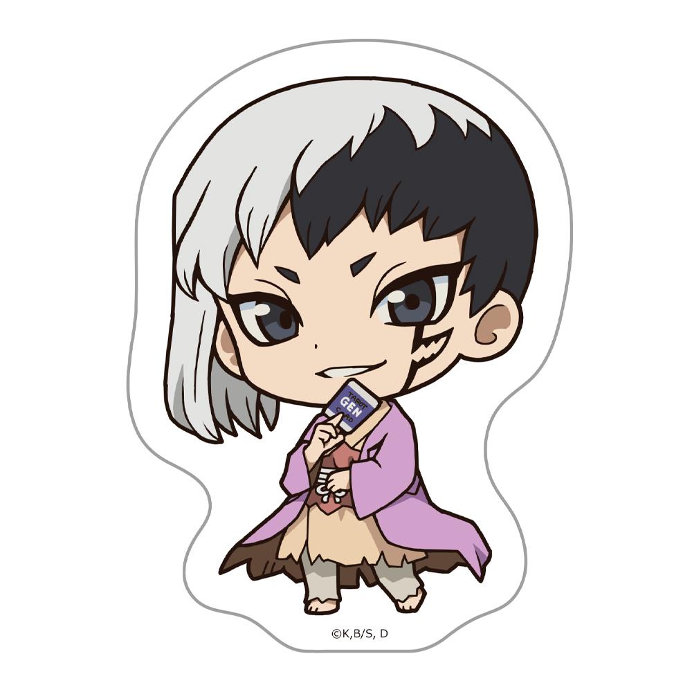 《Dr.STONE 石紀元》卡紙貼紙 朝霧元