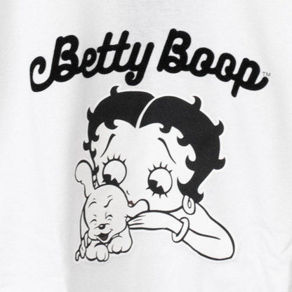 BETTY BOOP 貝蒂寶貝 印花T恤 白色 (CT7265WH)