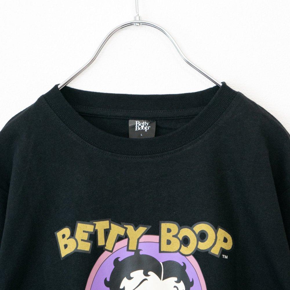 BETTY BOOP 貝蒂寶貝 印花T恤 黑色 (CT7265BK)