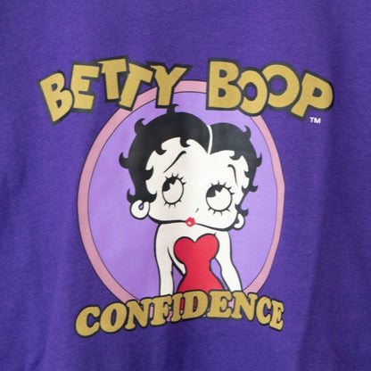 BETTY BOOP 貝蒂 女士 短袖T恤 紫色 (CT7265PP)