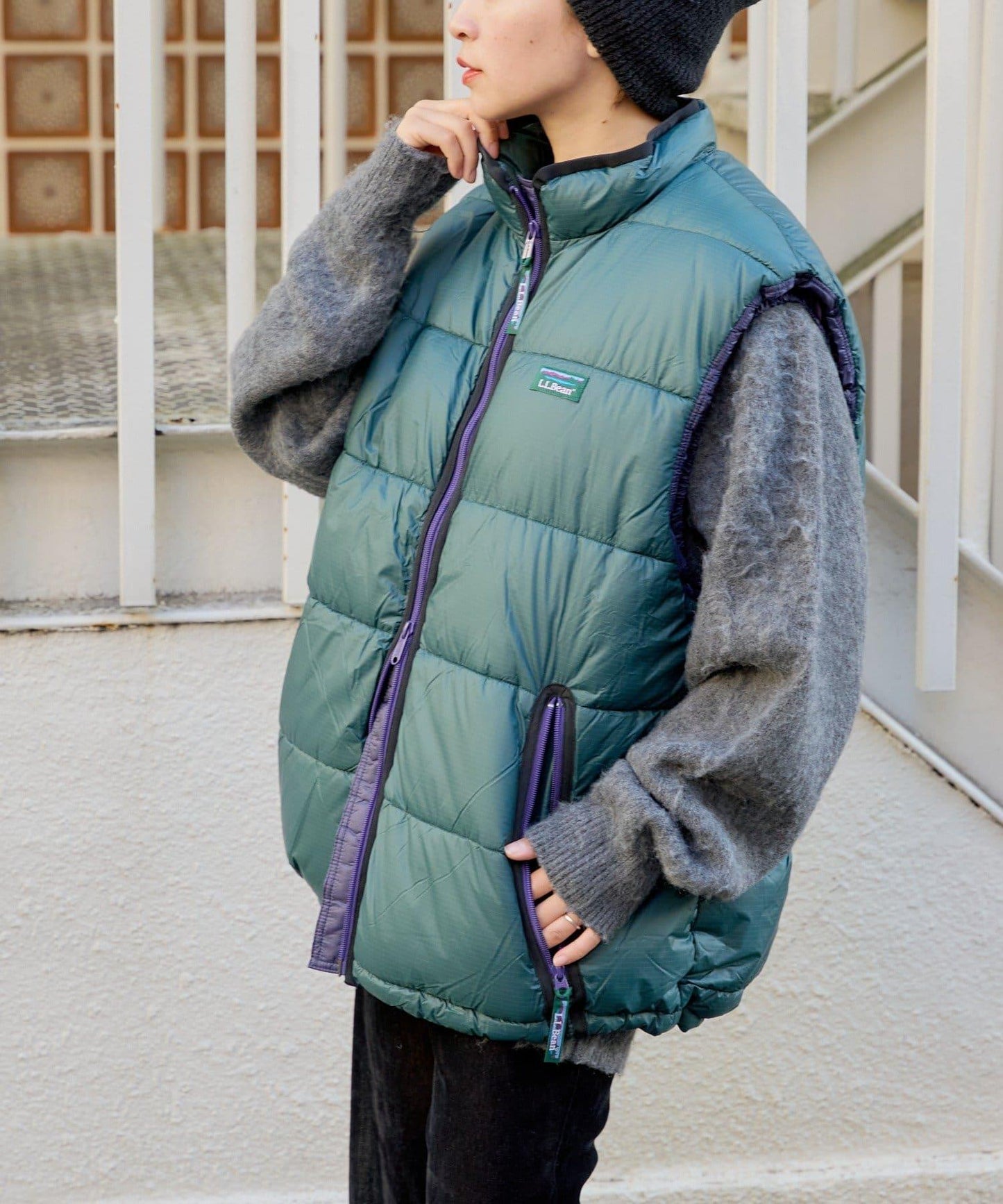 【L.L.Bean】田園馬術馬甲