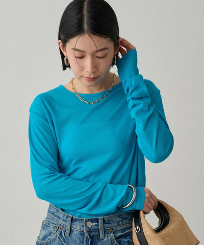 透明鏤空圖案T-shirt