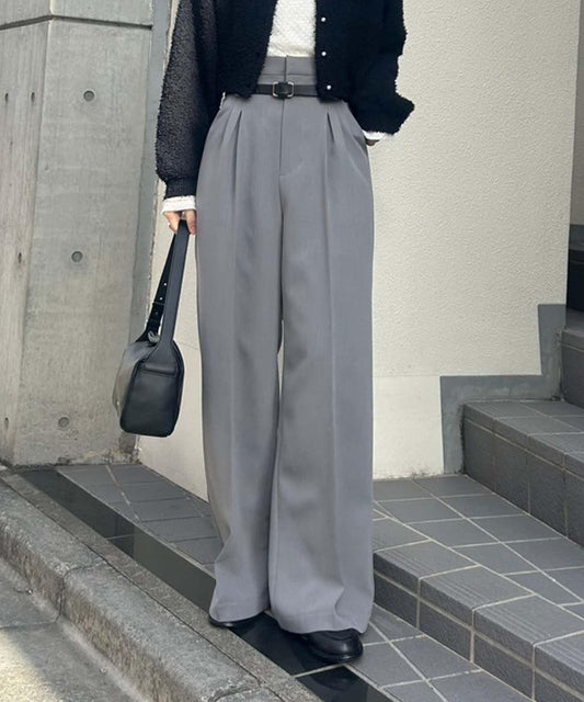 帶腰帶西褲2