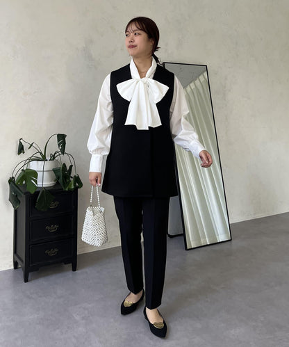 【媽媽監修！禮服系列】修身錐形褲