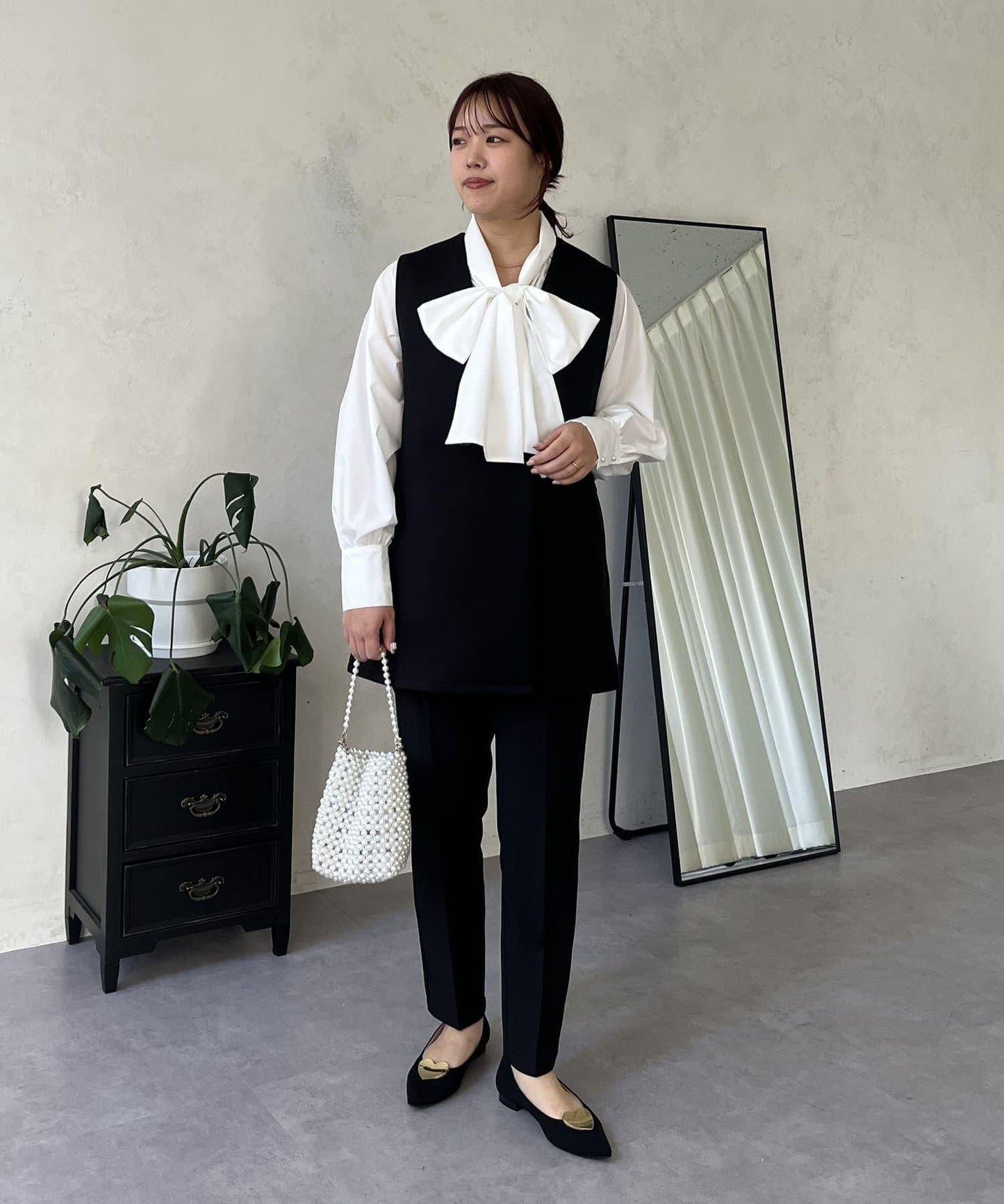 【媽媽監修！禮服系列】修身錐形褲
