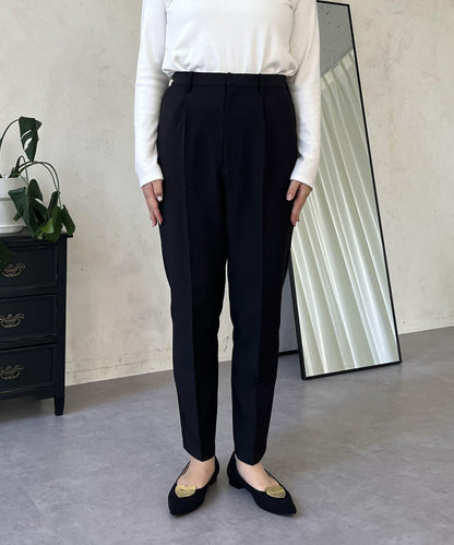 【媽媽監修！禮服系列】修身錐形褲