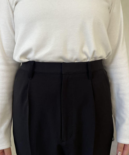 【媽媽監修！禮服系列】修身錐形褲