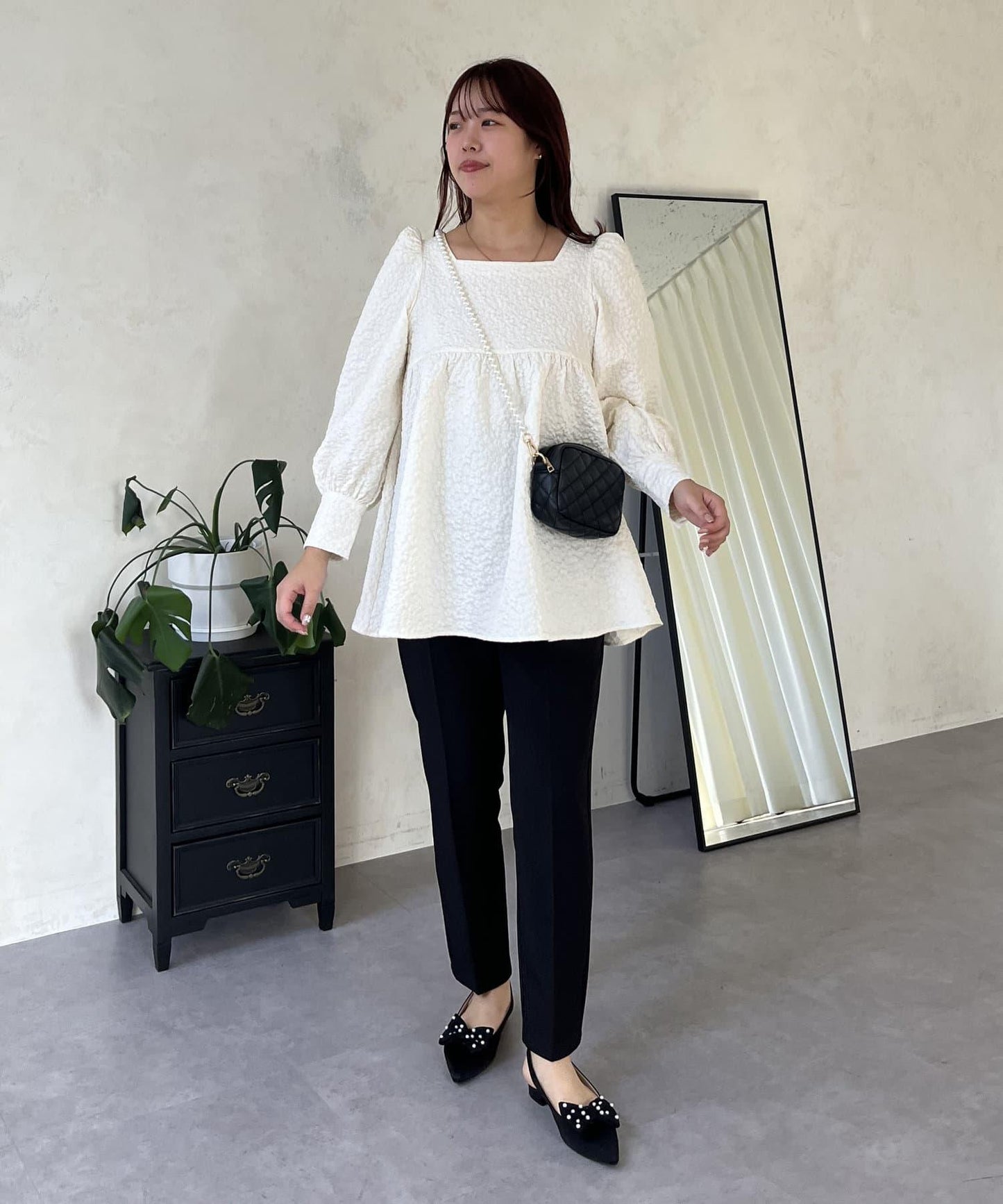 【媽媽監修！禮服系列】修身錐形褲