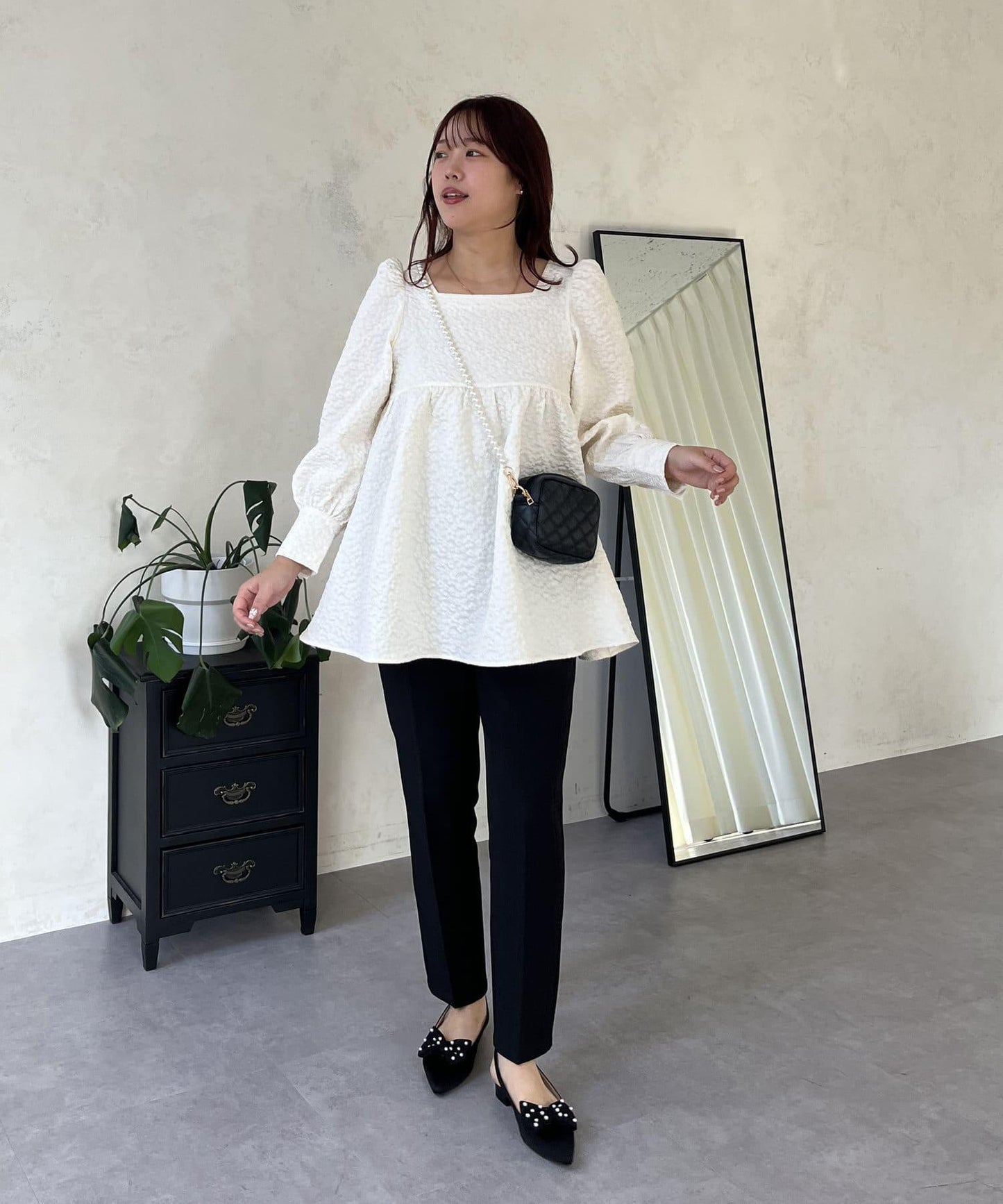 【媽媽監修！禮服系列】修身錐形褲
