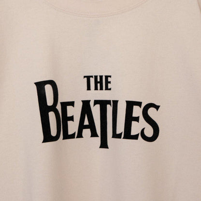 THE BEATLES 披頭士 色素 標誌 短袖T恤 白色 (CT7248WH)