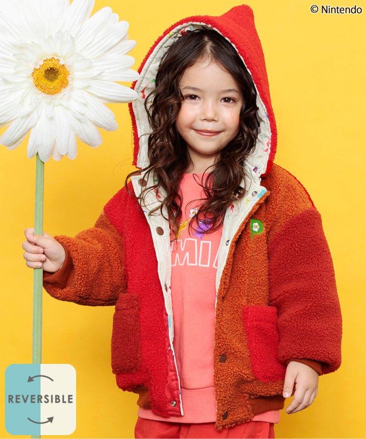 【《皮克敏》】可逆羊毛夾克