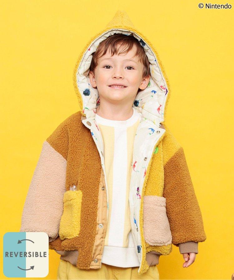 【《皮克敏》】可逆羊毛夾克