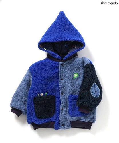 【《皮克敏》】可逆羊毛夾克