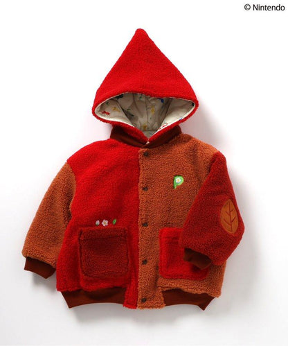 【《皮克敏》】可逆羊毛夾克