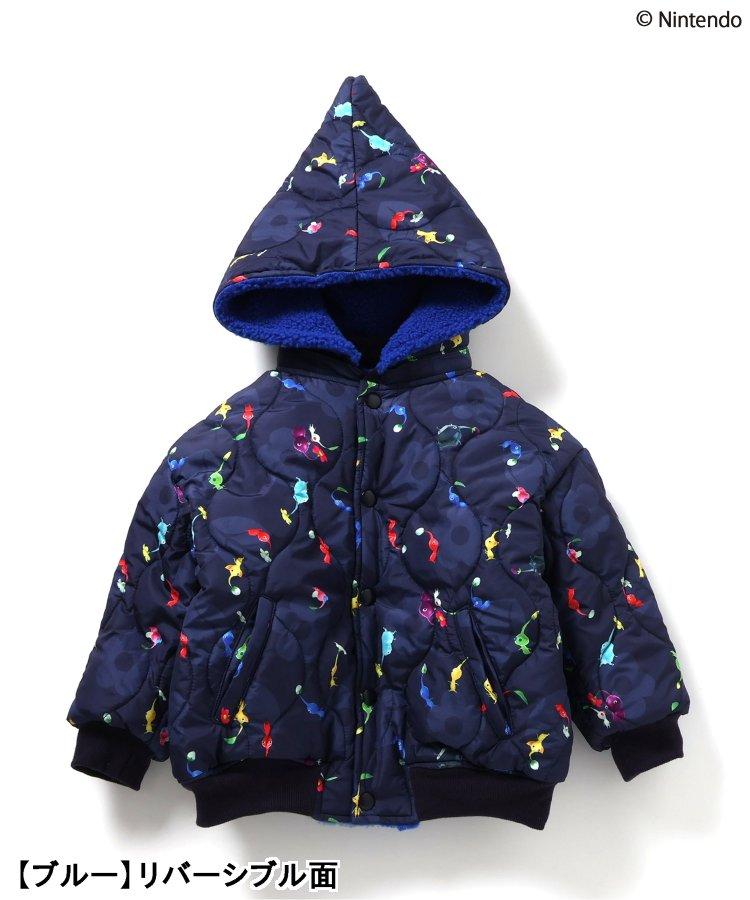 【《皮克敏》】可逆羊毛夾克