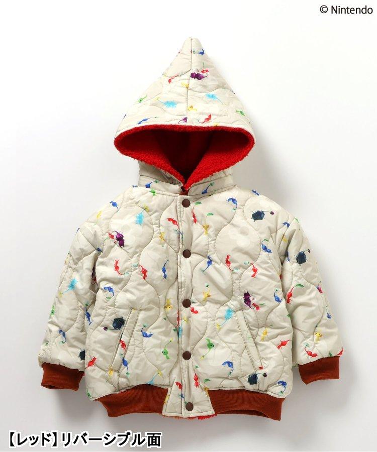 【《皮克敏》】可逆羊毛夾克