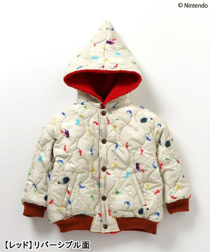 【《皮克敏》】可逆羊毛夾克