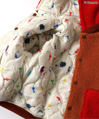 【《皮克敏》】可逆羊毛夾克