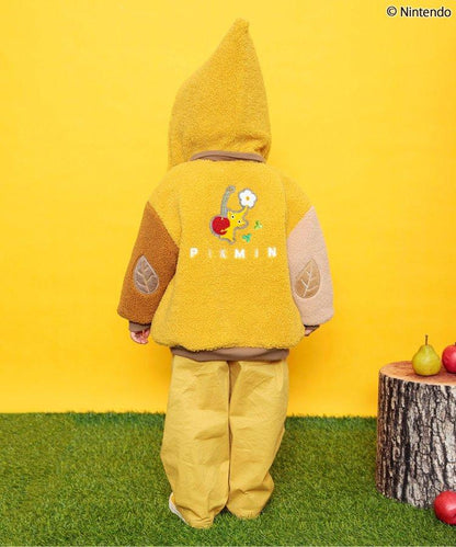 【《皮克敏》】可逆羊毛夾克