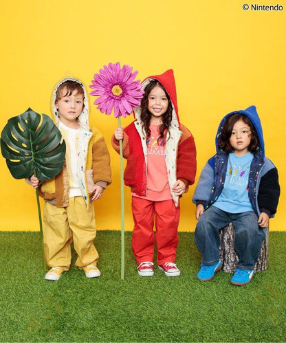 【《皮克敏》】可逆羊毛夾克