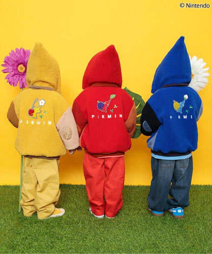 【《皮克敏》】可逆羊毛夾克