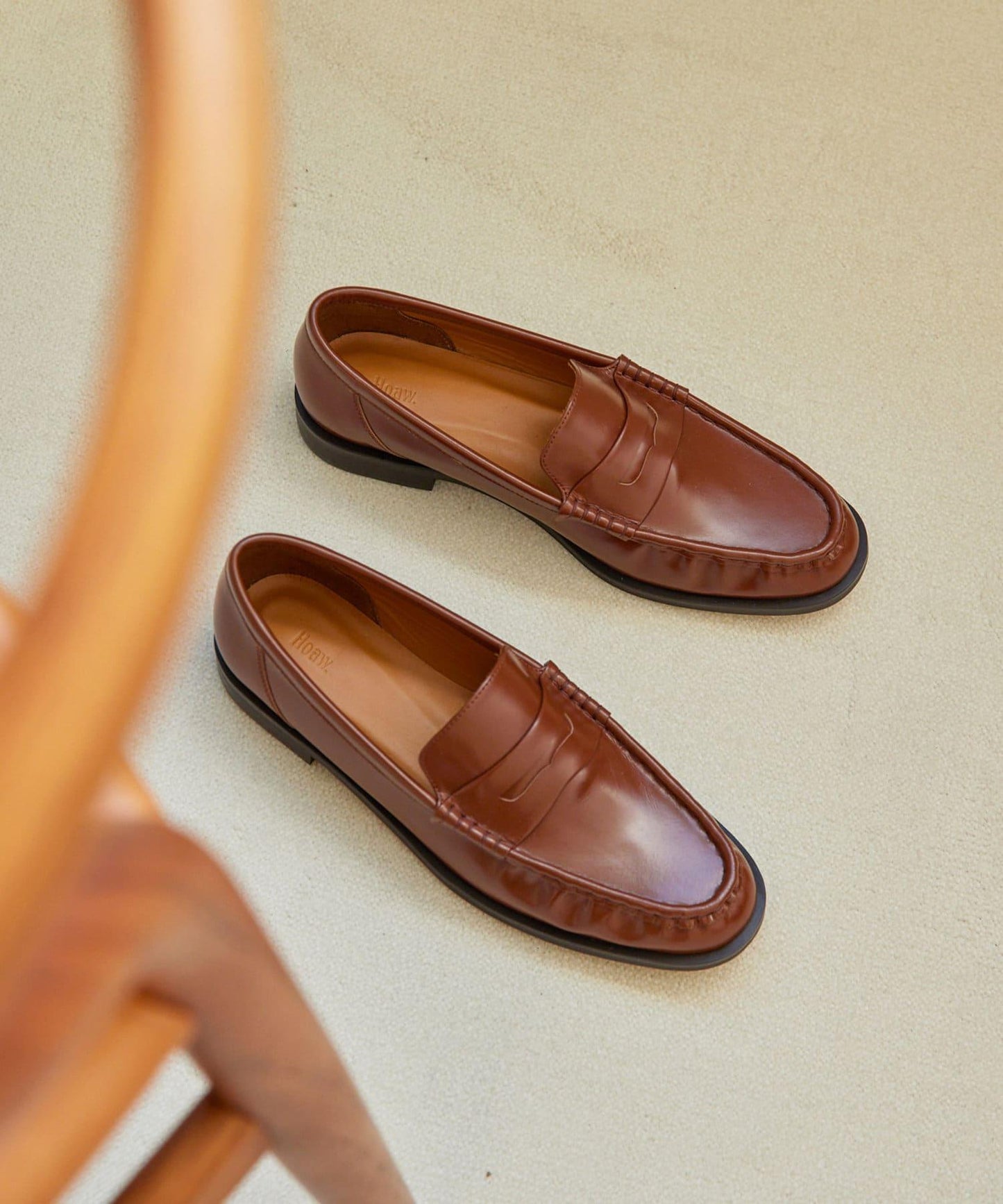 【Hoaw.】硬幣鞋 loafers