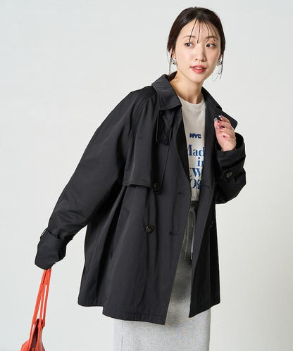 短款風衣大衣