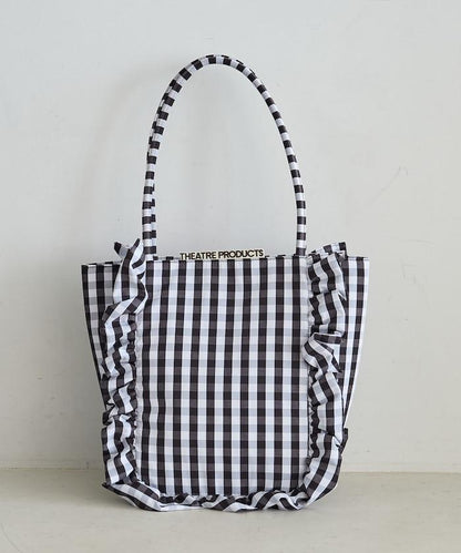 聯名 格子紋 托特包