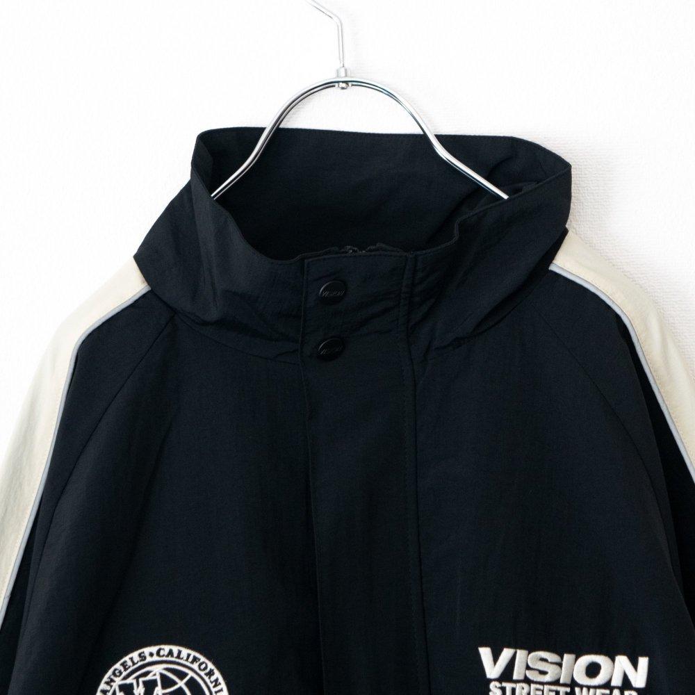 VISION STREET WEAR 反光尼龍夾克 黑色［新春促銷］ (CT7155BK)