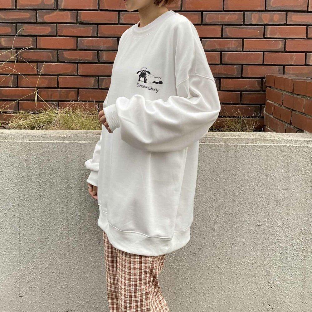 《小羊肖恩》紙箱衛衣 白色【新春特賣】 (CT7186WH)