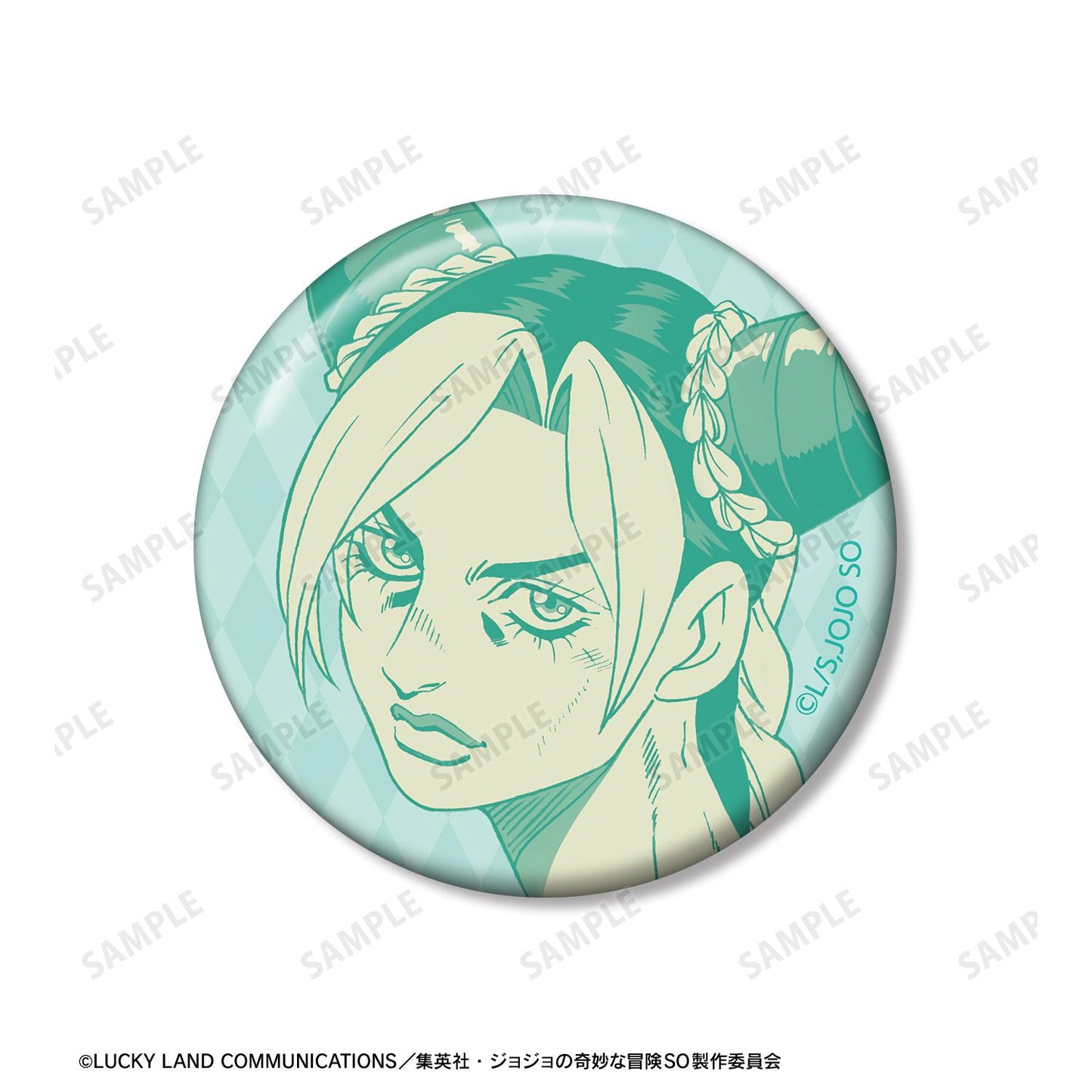 《JOJO的奇妙冒險》 石之海_空條徐倫&空條承太郎 徽章2個套裝