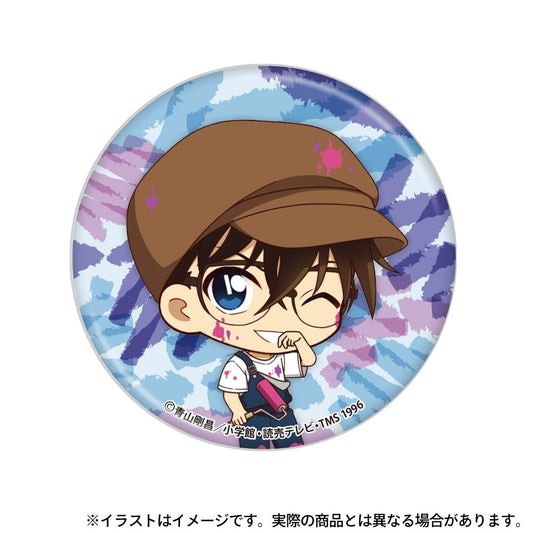 《名偵探柯南》_圓形罐頭徽章 江戶川柯南SD(藝術)