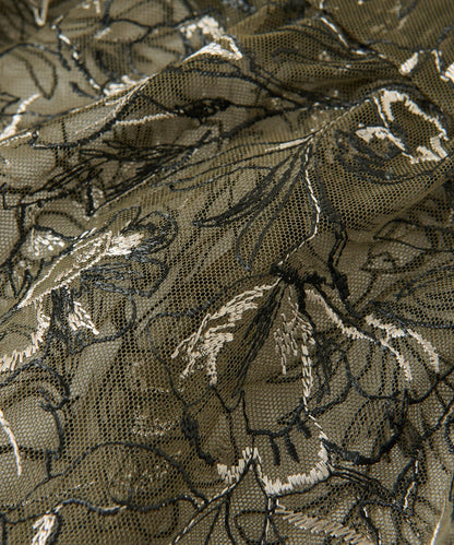 蕾絲刺繡背心