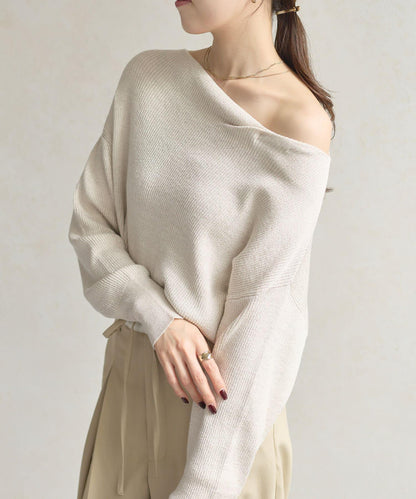 船領閃亮垂墜針織衫