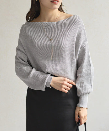 船領閃亮垂墜針織衫