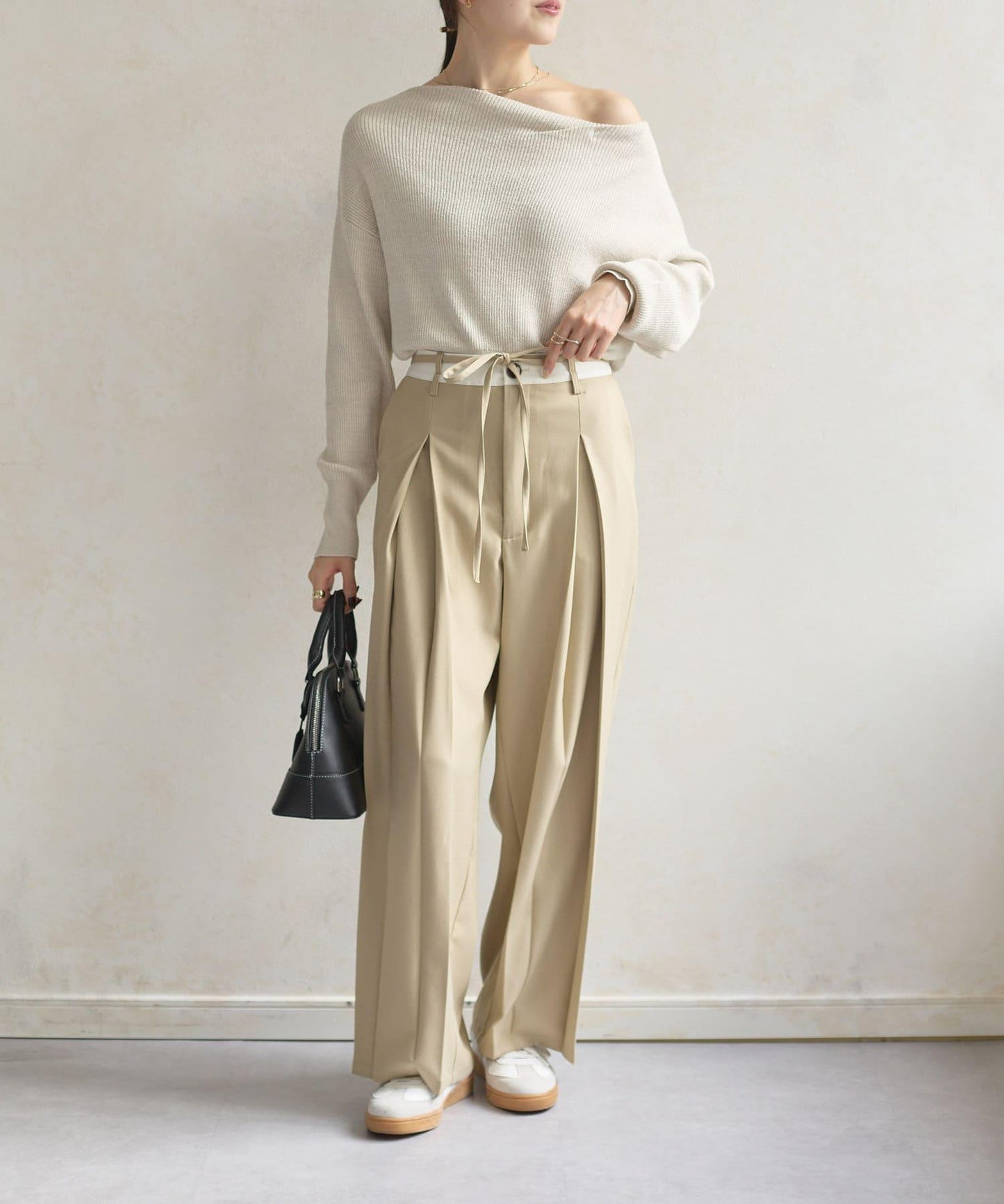 船領閃亮垂墜針織衫