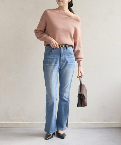 船領閃亮垂墜針織衫