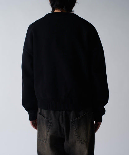 短款圓領針織衫