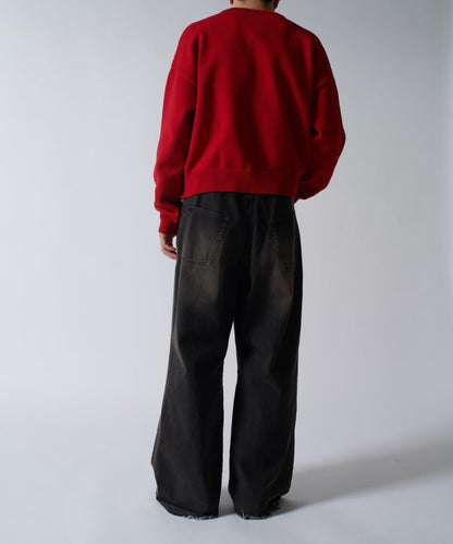 短款圓領針織衫