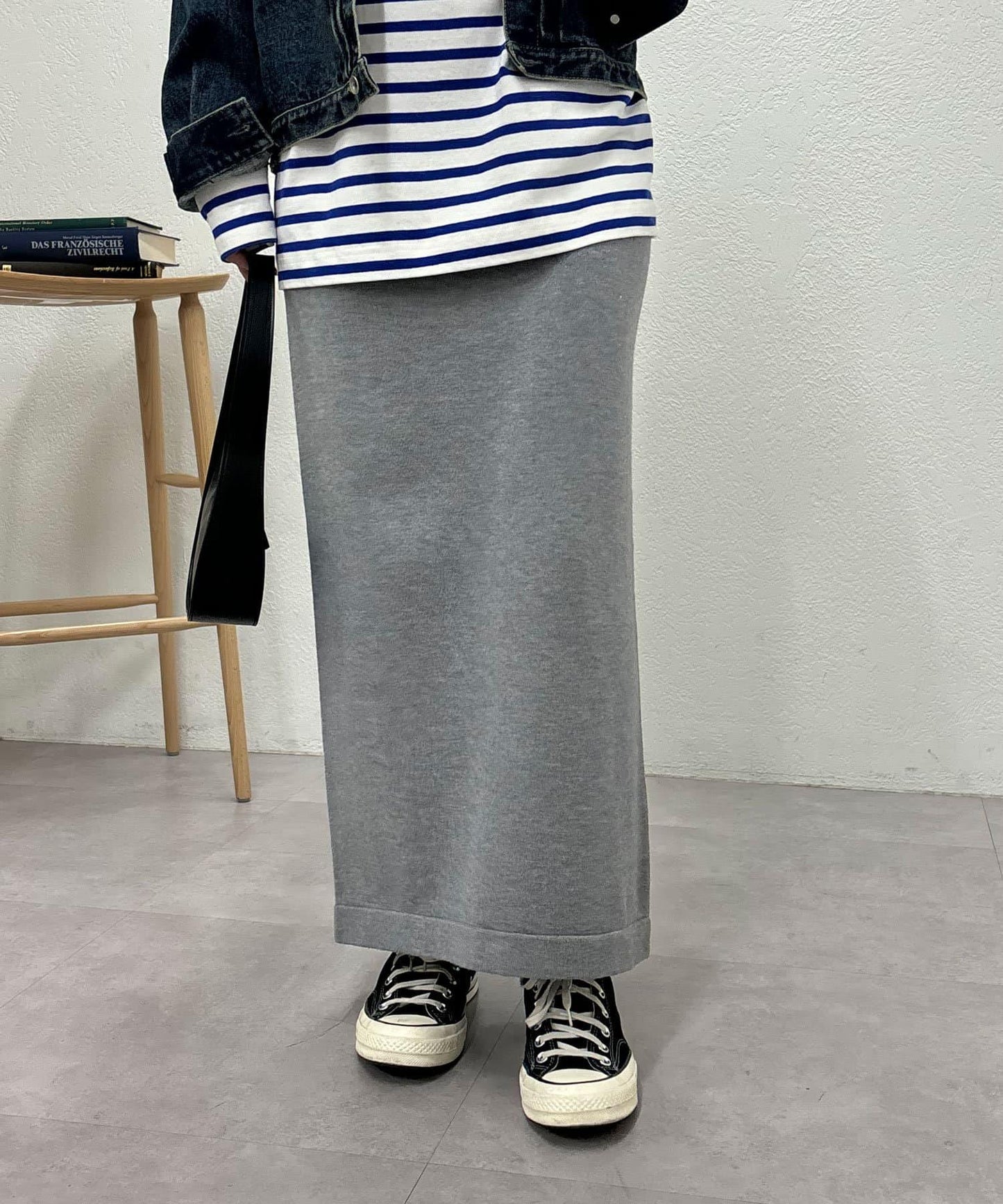 12G針織緊身裙