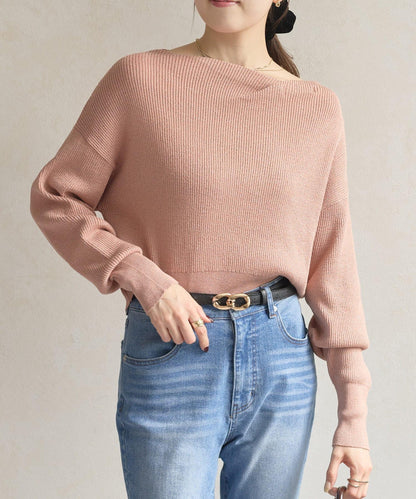 船領閃亮垂墜針織衫