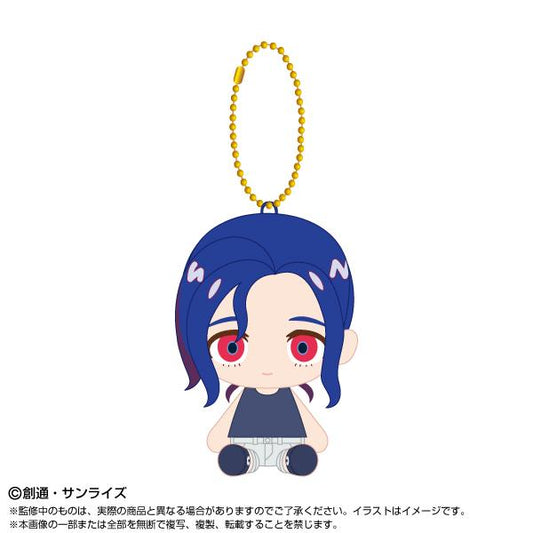 機動戰士高達 GQuuuuuuX_Chbi坐姿吊飾 約翰·伊藤