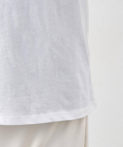 【THE PAUSE】THE PAUSE刺繡T恤