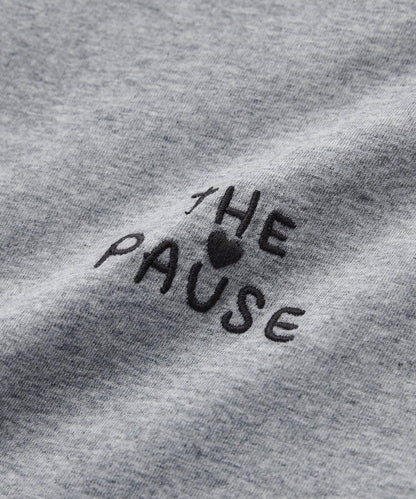 【THE PAUSE】THE PAUSE刺繡T恤