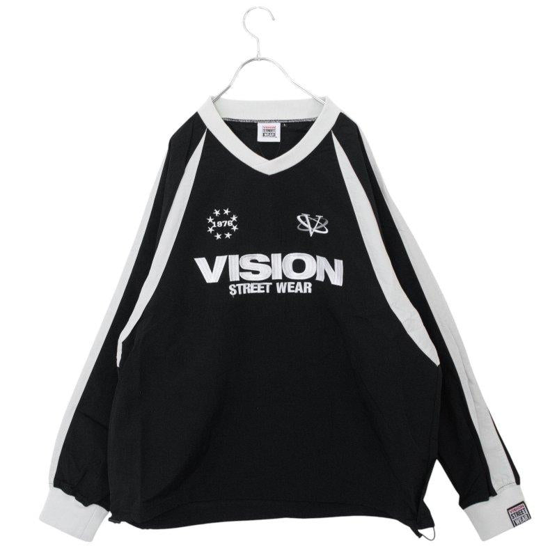 VISION STREET WEAR 尼龍套頭衫 黑色 (CT7266BK)