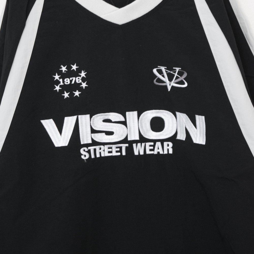 VISION STREET WEAR 尼龍套頭衫 黑色 (CT7266BK)